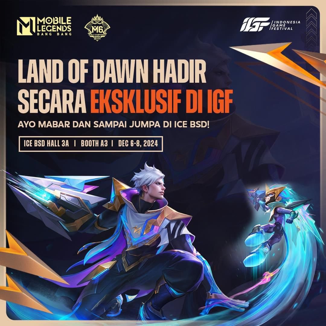 Land of Dawn siap serbu IGF 2024! ?? - (Ada 0 foto)